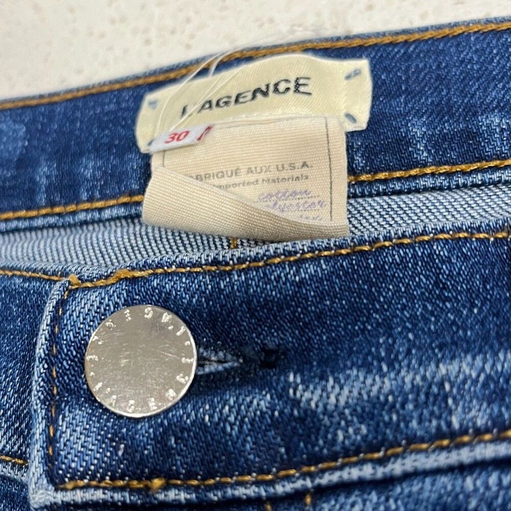 L’AGENCE Nicoline High Rise Slim Diamond Jeans – Size 30 - Picture 11 of 12